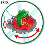 Brio Влакова подвижна плоча с контролен мост 33476 Brio