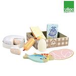 Vilac - Дървена играчка Рибни, месни и млечни продукти 8104 Vilac