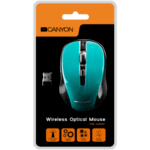 Компютърна безжична мишка Canyon CANYON CNE-CMSW1GR зелена