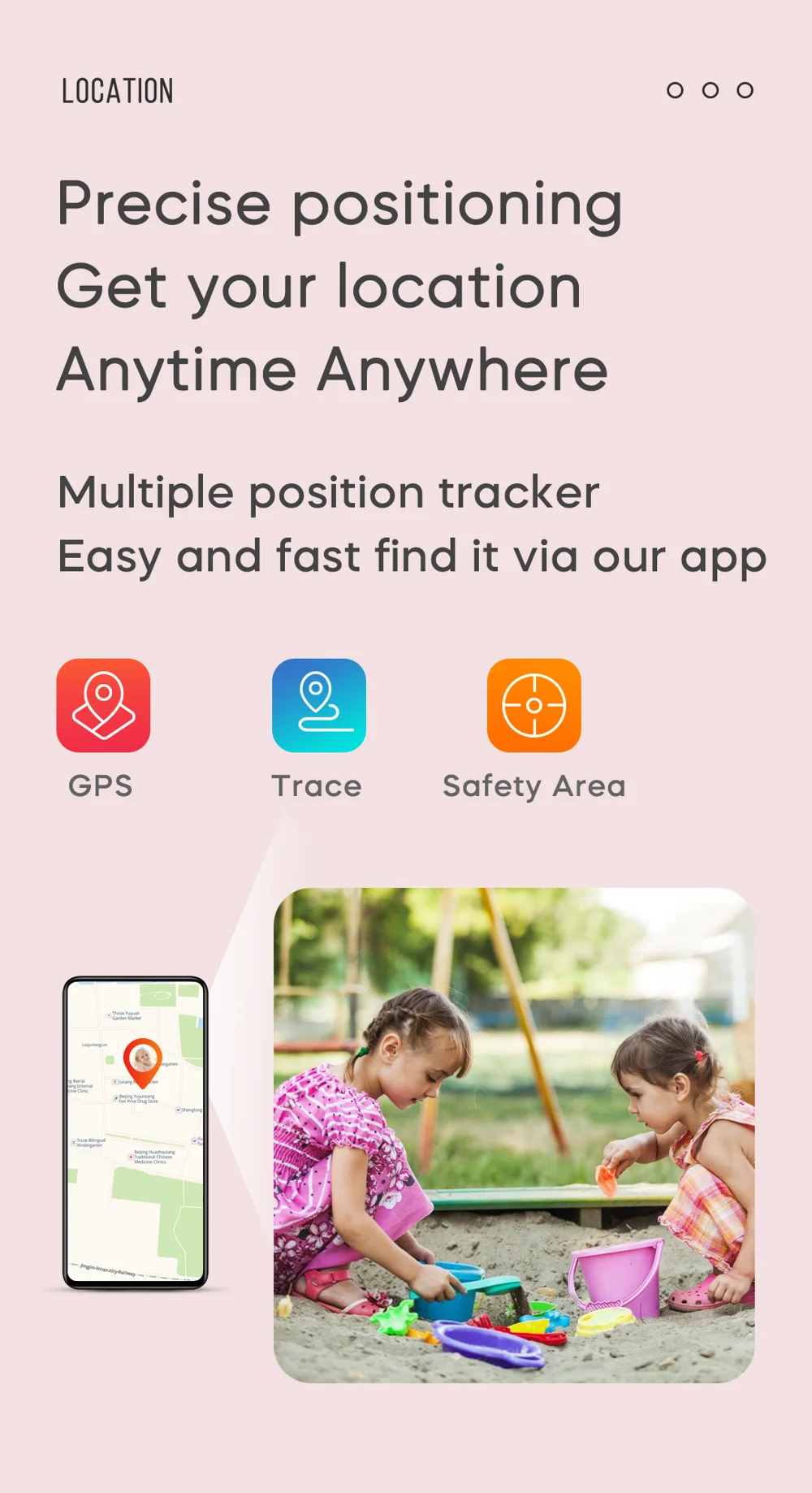 D5 1.69-inch HD Camera Video Call Position Tracker Android 8.1 4G Kids Smart Watch - Blue 4