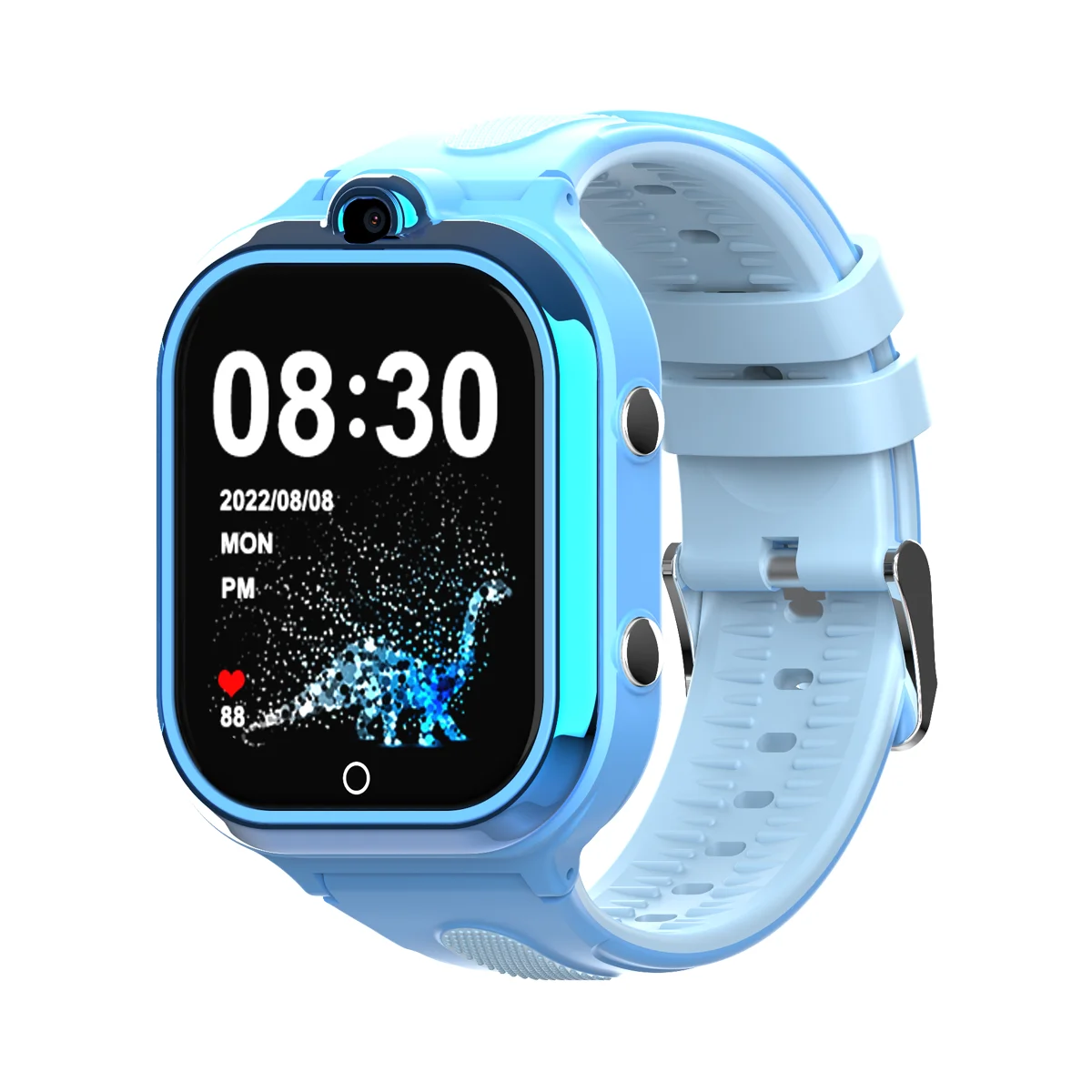 Детски Смарт часовник NUBI D2, Android 8.1, 4G, GPS+LBS+Wi-Fi Tracking, IPS Дисплей 1.85", 240*280, Камера, Видео разговор, Измерва крачки, Розов-Copy