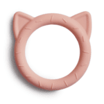 Mushie гризалка - розова с ушички