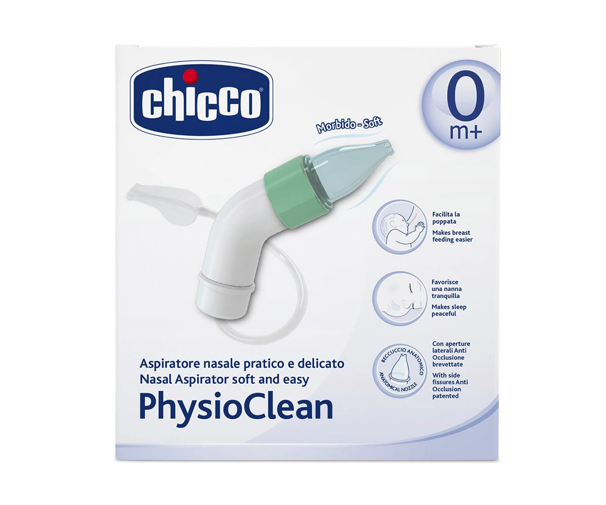 Физиологичен бебешки аспиратор за нос Chicco