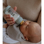 Стъклена бутилка BIBS Baby Sage, 225ml