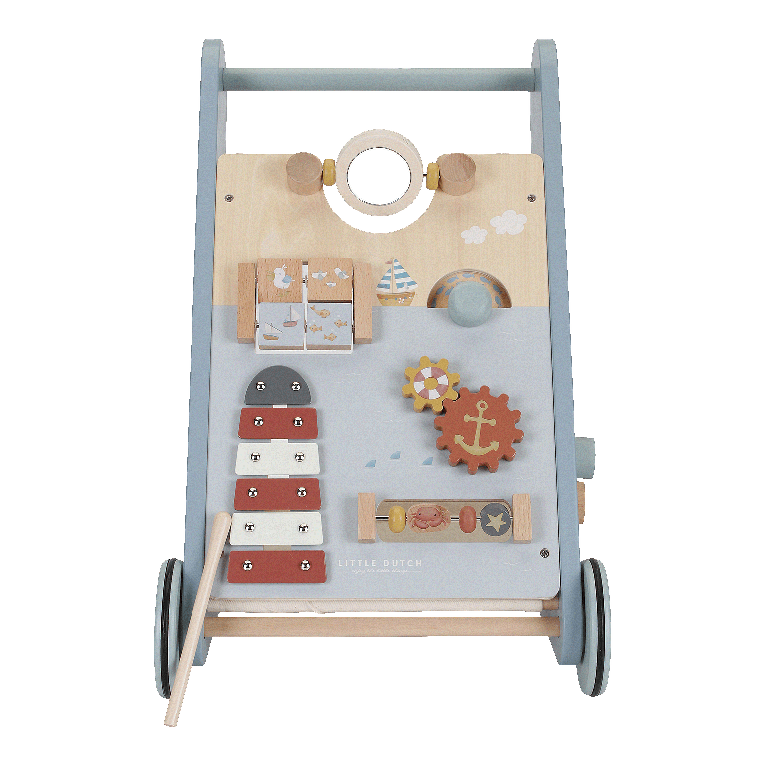 Дървена Проходилка с Активности Sailors Bay