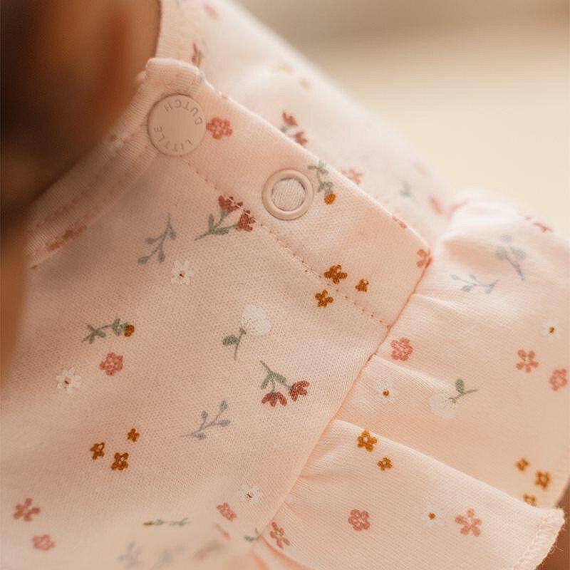 Блуза с Къдрички Без Ръкав Little Pink Flowers