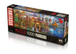 Авторски Панорамен Пъзел от 1000 части - Фантазия (96х34)