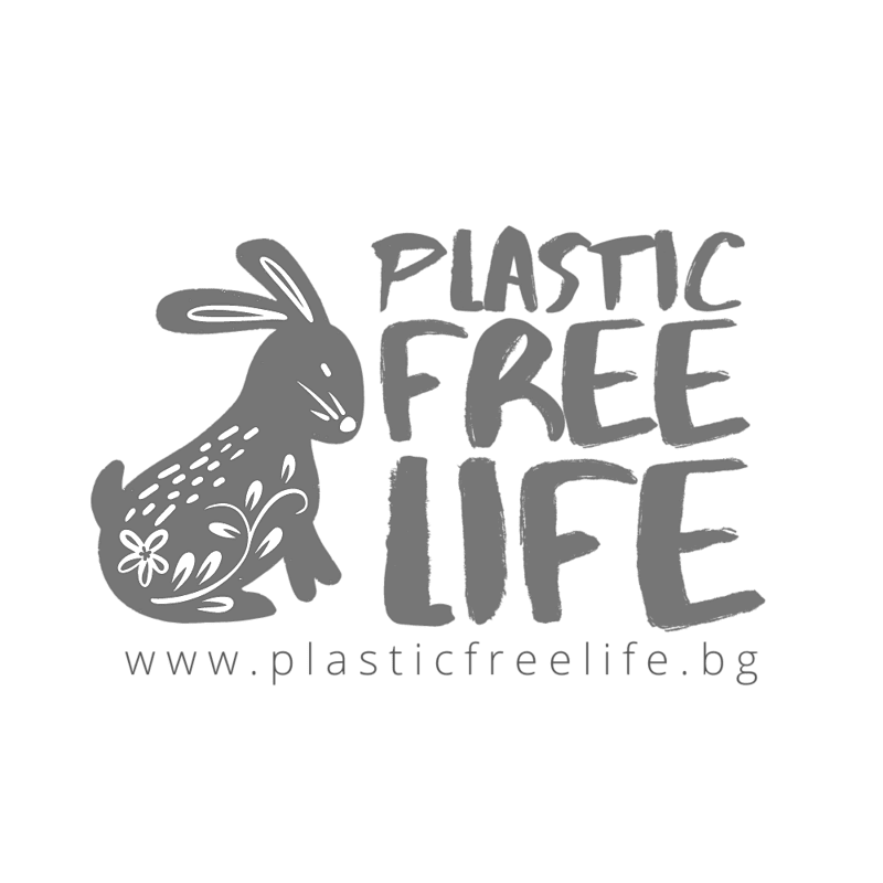 Plastic Free Life - Памучна торба  (два цвята)