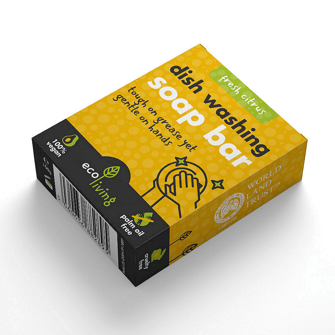 EcoLiving Сапун за миене на съдове с аромат на лимон-Copy