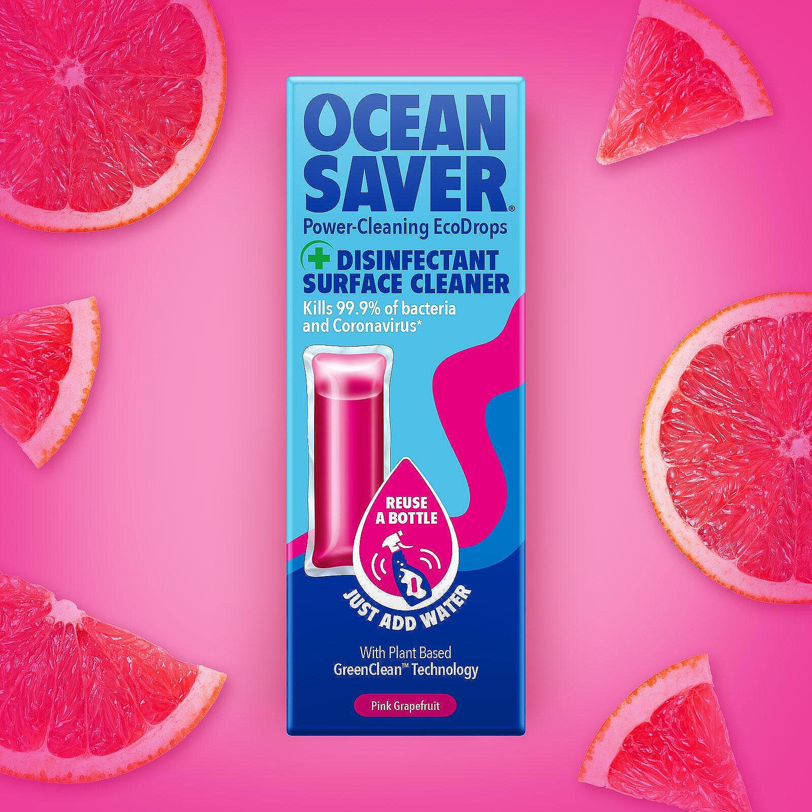 Ocean Saver  - Дезинфектант с аромат на розов грейпфрут - разтворимa капсулa