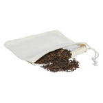 (Pre-order) 4 бр. торбички за чай за многократна употреба от органичен памук