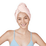 Dock&Bay - Бързосъхнещ тюрбан за подсушаване на коса - Malibu Pink