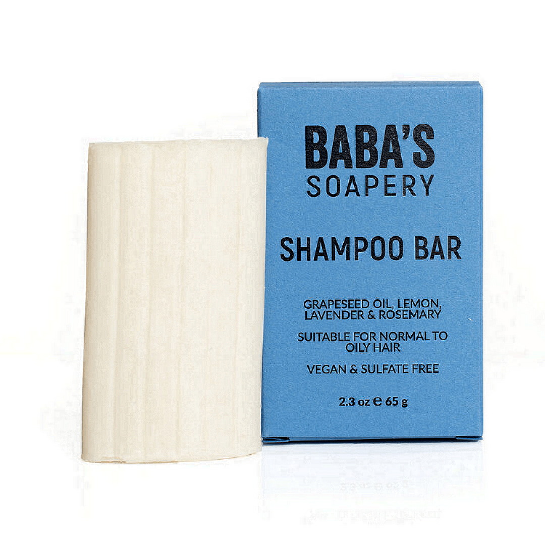 Baba's Soapery - Твърд шампоан с масло от арган - 65гр.-Copy