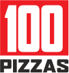 100 pizas