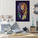 Картина "Абстрактен лъв"