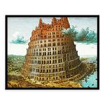 Картина "Вавилонска кула"-Copy