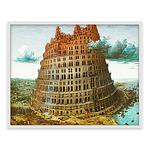 Картина "Вавилонска кула"-Copy