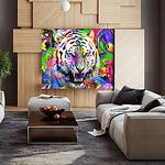 Картина "Tiger Pop Art"