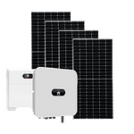 5 kW Независима фотоволтаична (соларна) система Hybrid Huawei за производство на електричество за къща