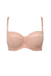 Foam padded Bra with soft pink lace!