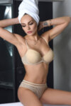 Push-Up Cup bra with hazel lace!