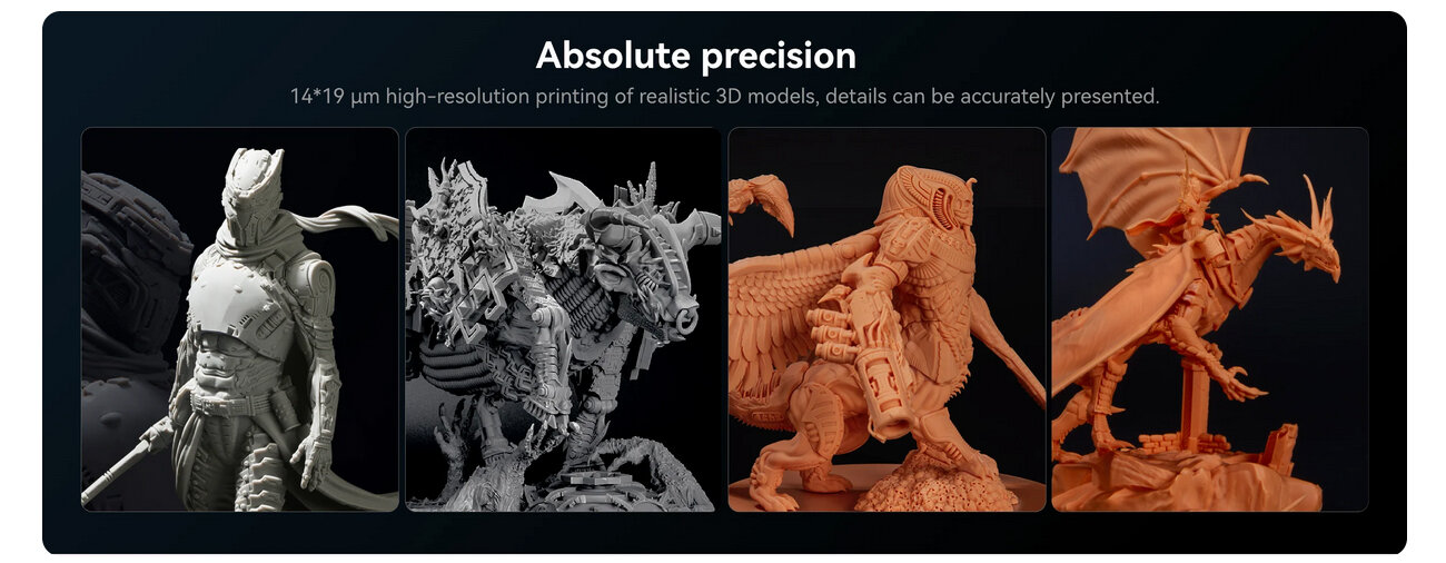 Creality HALOT-X1 Combo – 16K фотополимерен LCD 3D принтер ...