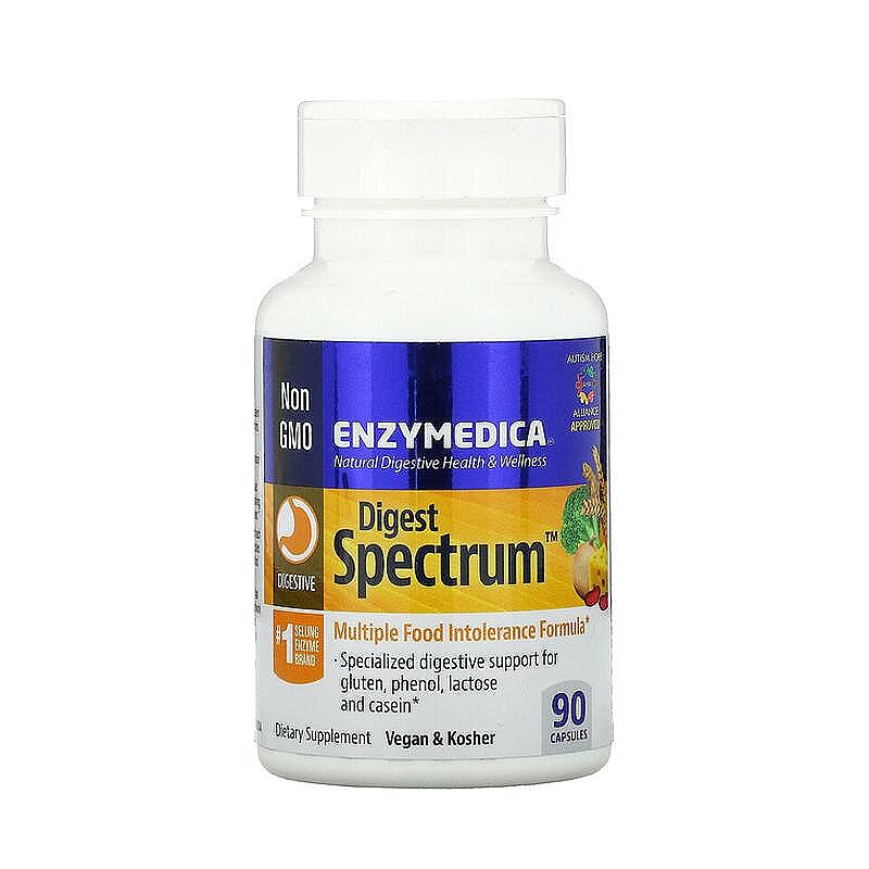 Digest Spectrum, 90 капсули, Enzymedica