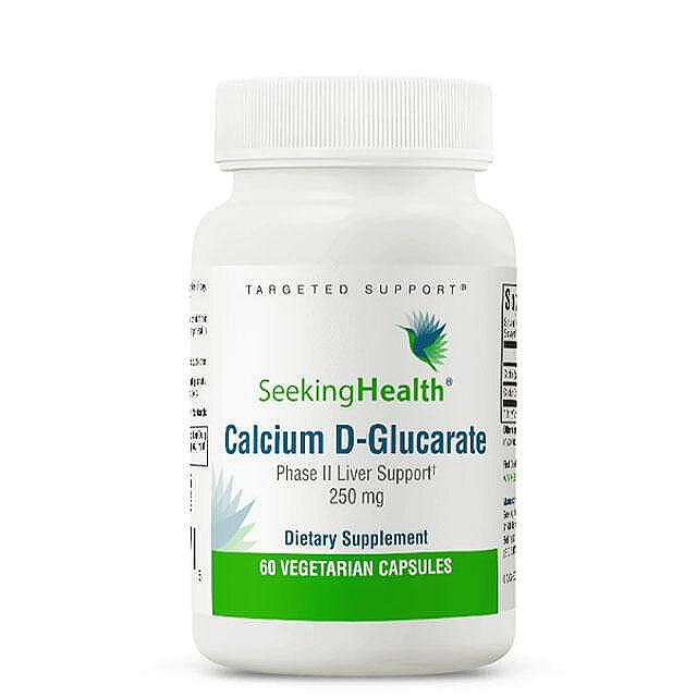 Калциев Д-глюкарат Calcium D-Glucarate (60 капсули), Seeking Health