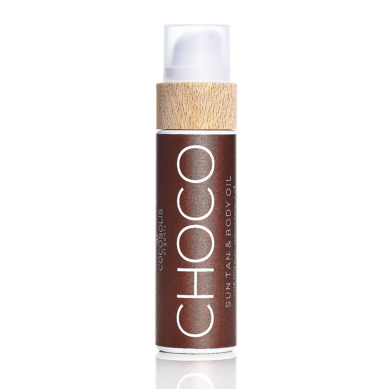 Choco Suntan& Body Oil, натурално масло за бърз тен (110мл)