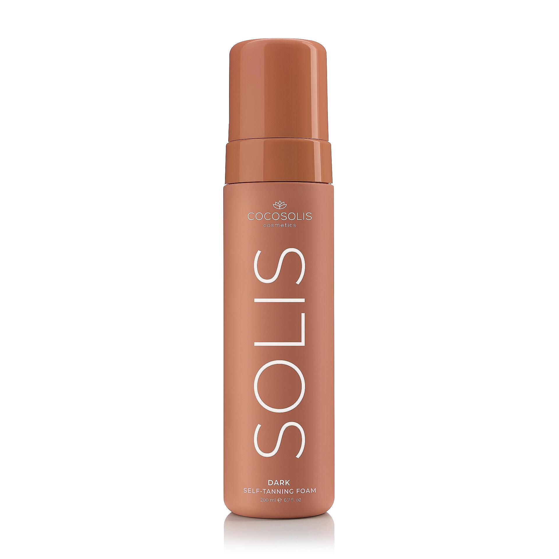 Solis Dark Self- tanning Foam, Автобронзираща пяна за лице и тяло (200мл)