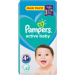 Pampers Active Baby 4+ VPP 53 броя