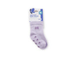 Kikkaboo Бебешки памучни чорапи с релефно стъпало PURPLE 6-12 месеца