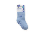 Kikkaboo Бебешки памучни чорапи с релефно стъпало BLUE 6-12 месеца