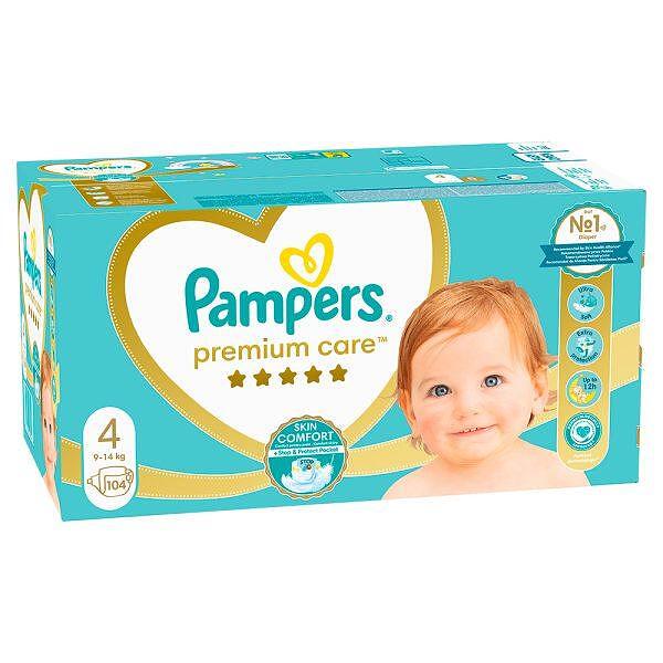 Pampers Premium Care 104 броя ✔️ ТОП Цени ✔️