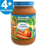 Ovko Bebelan - Пюре ябълка и морков 4 месец 190 гр