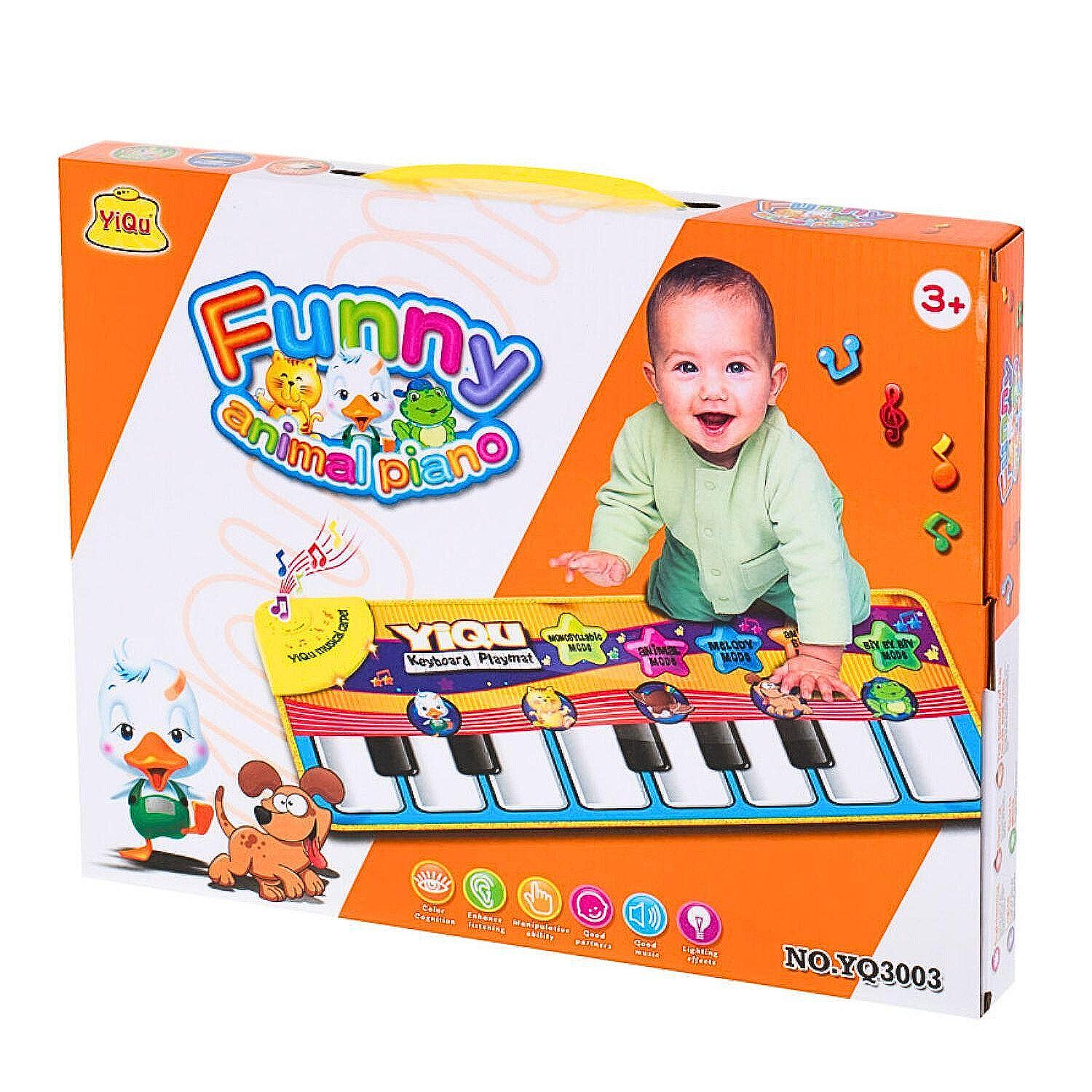 Музикален бебешки килим пиано