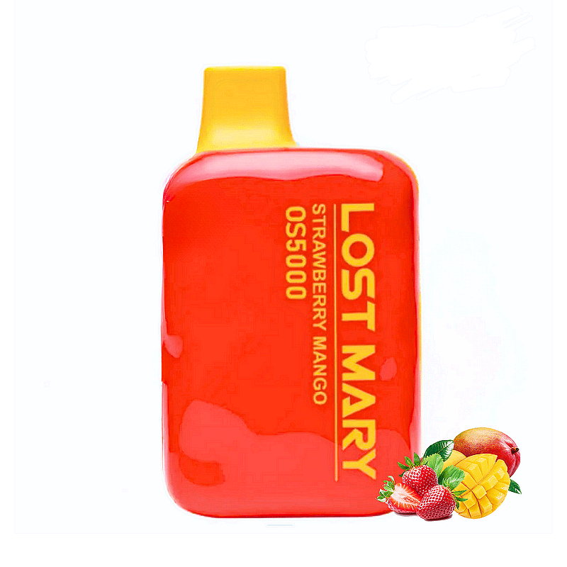 LOST MARY OS5000 - зареждащо електронно наргиле с вкус на ЯГОДА И МАНГО