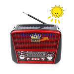 Ретро радио със соларен панел 455S
