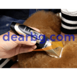 Професионана машинка за подстригване на кучета с керамичен нож и акумулаторна батерия