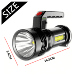 LED Акумулаторен фенер P500 с USB зареждане