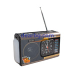 Радио MEIER M-U40 с часовник и фенер