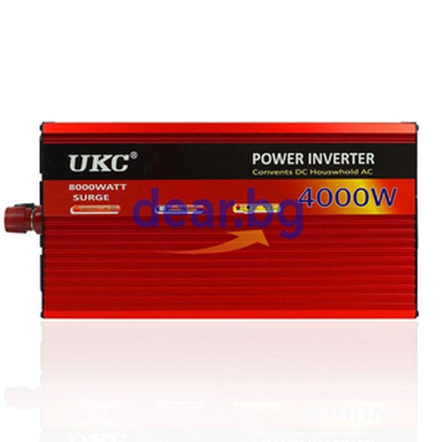 Инвертор UKC 4000W 12V-220V