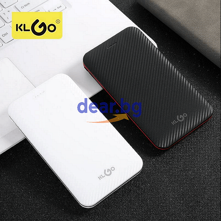 Преносима външна батерия KLGO KP-61 6000mAh