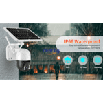 Соларна WI-FI Камера ICSEE 3MP 6LED
