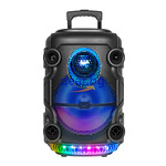 Караоке Bluetooth колона KTS-1519 с микрофон и LED светлини