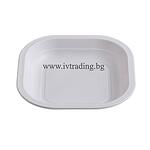 Пластмасова квадратна чиния Professional,кетъринг опаковка,еднократни чинии