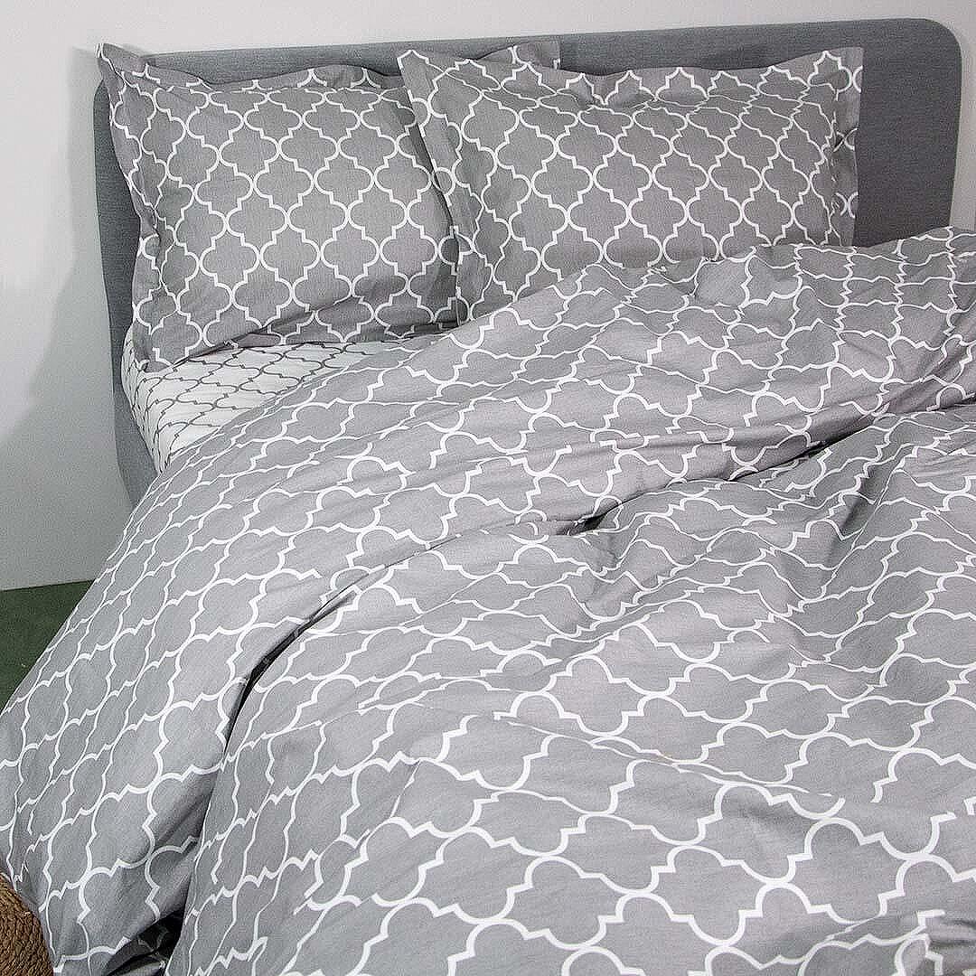 Модерно спално бельо с 3 части за единично лего 100% памук ранфорс
