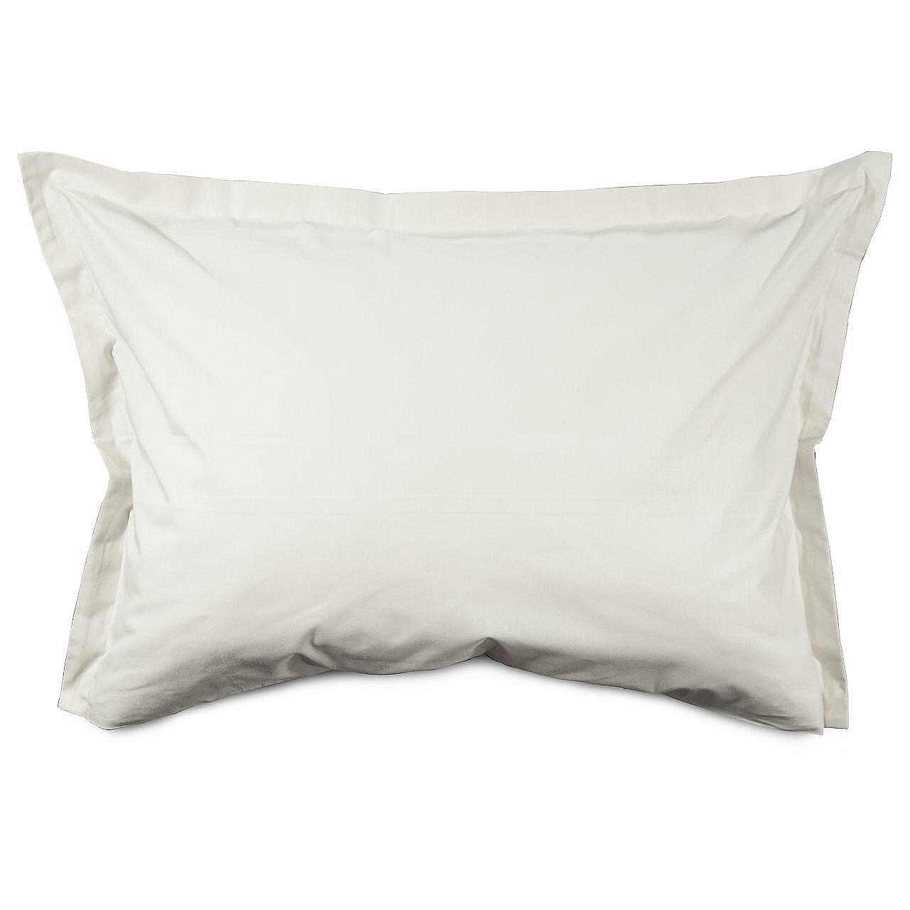 Комплект от 2 калъфки за възглавници с размер 50/70 см, супер ранфорс 100% памук в бяло