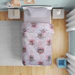 Детско спално бельо от 100% памук ранфорс за единично легло Бухалчета | Izidream.bg