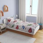 Детско спално бельо от 100% памук ранфорс за единично легло Болиди | Izidream.bg
